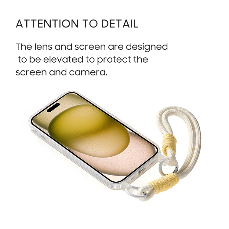 iPhone Lanyard Series | 3D Cherry Design Card Holder Phone Case - Image 5
