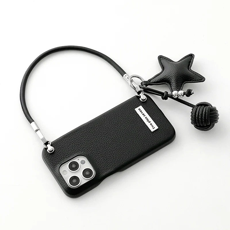 iPhone Lanyard Series | Genuine Leather Phone Case, Free Star Accessories - Image 4