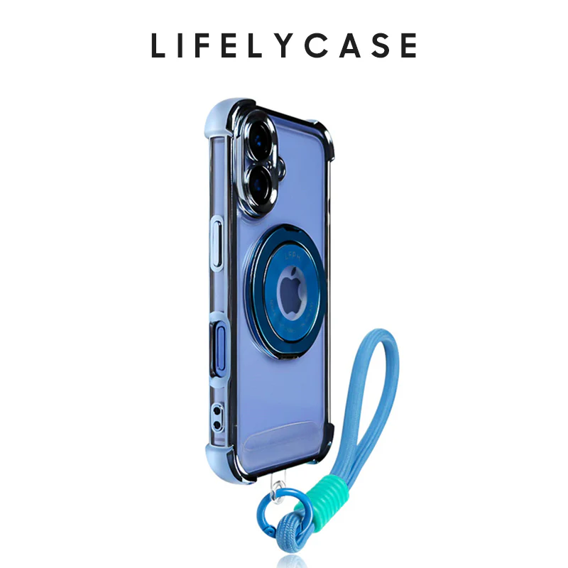 iPhone Lanyard Series | Four-Corner Airbag Anti-Fall Magsafe Phone Case - Image 5