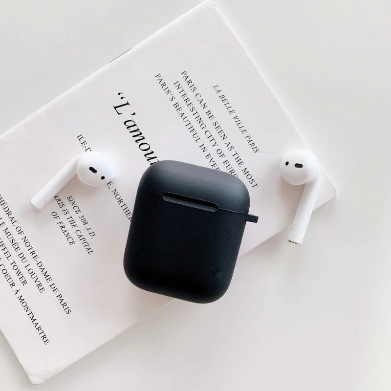 AirPods | Liquid Silicone Case-Black - Image 6