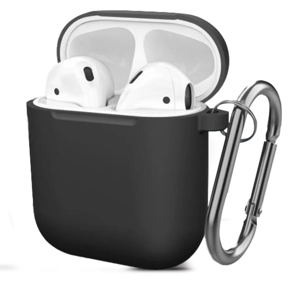 AirPods | Liquid Silicone Case-Black - Image 9