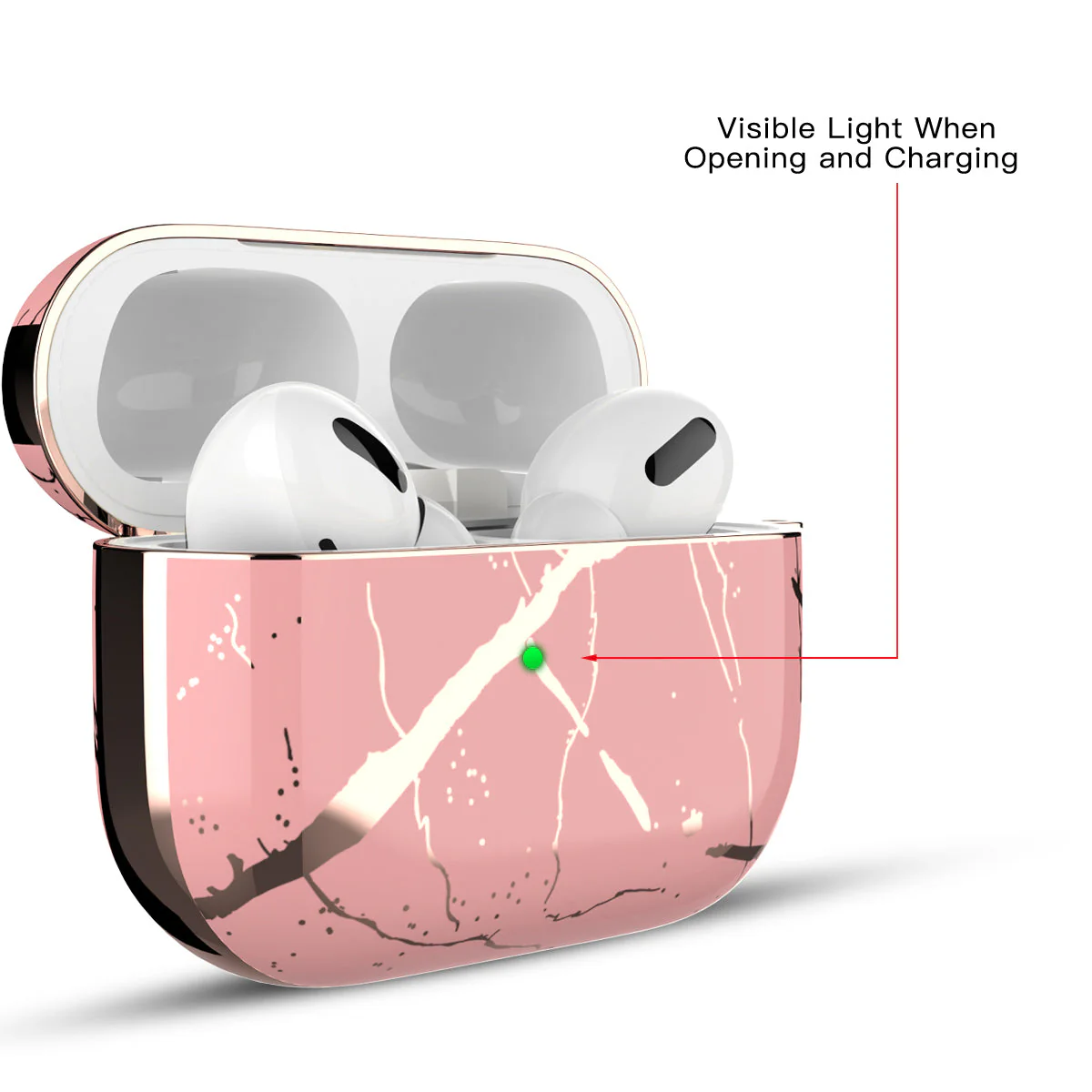 AirPods | Luxury Glossy Marble Case - Image 7