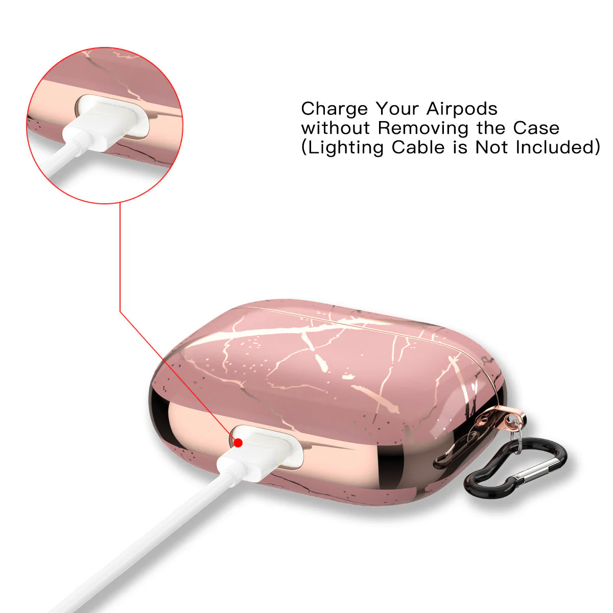 AirPods | Luxury Glossy Marble Case - Image 8