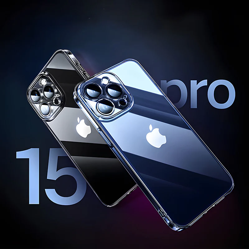 iPhone Series | HD Transparent Diamond Glass Case - Image 2