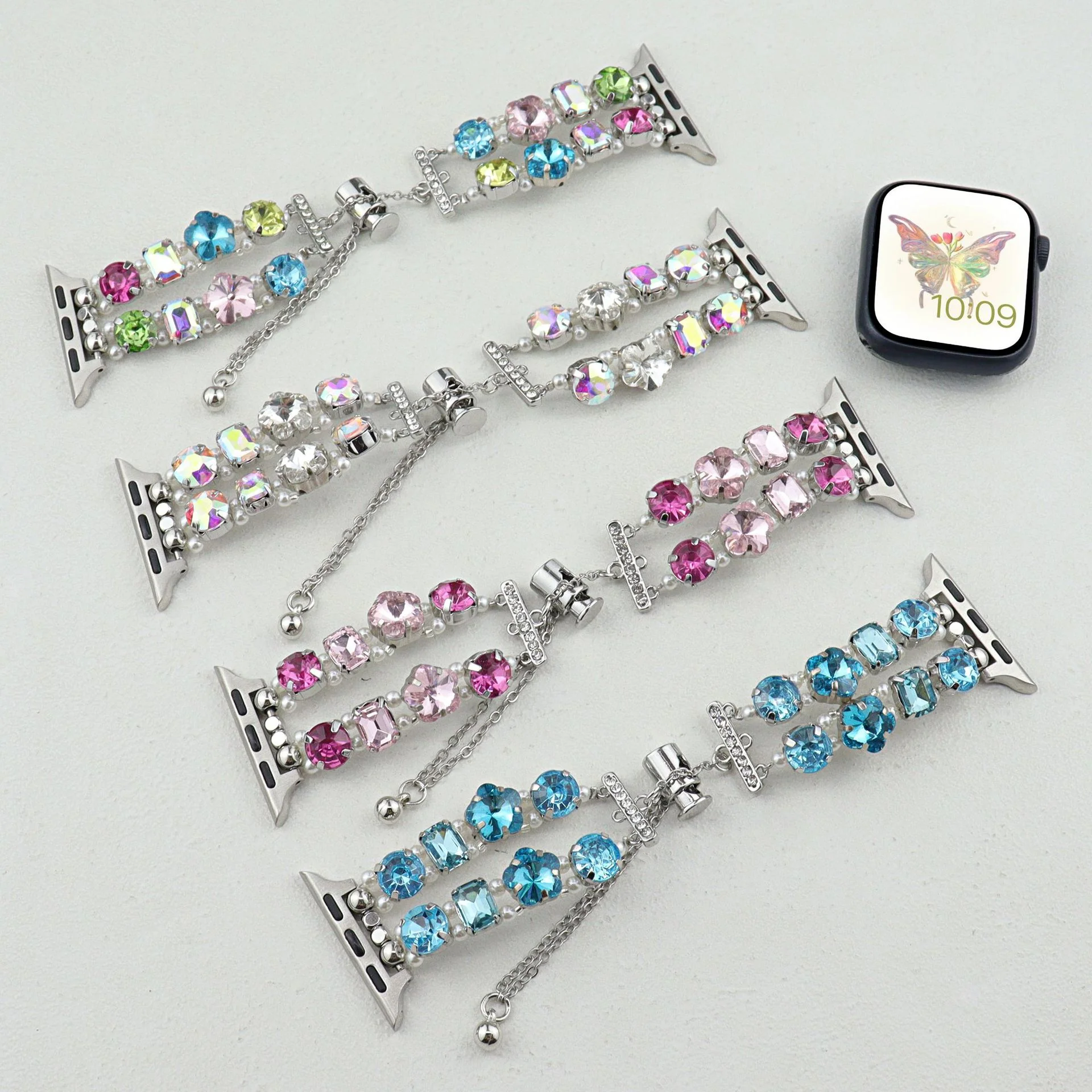 Apple Watch | Double Row Diamond Watch Band - Image 4