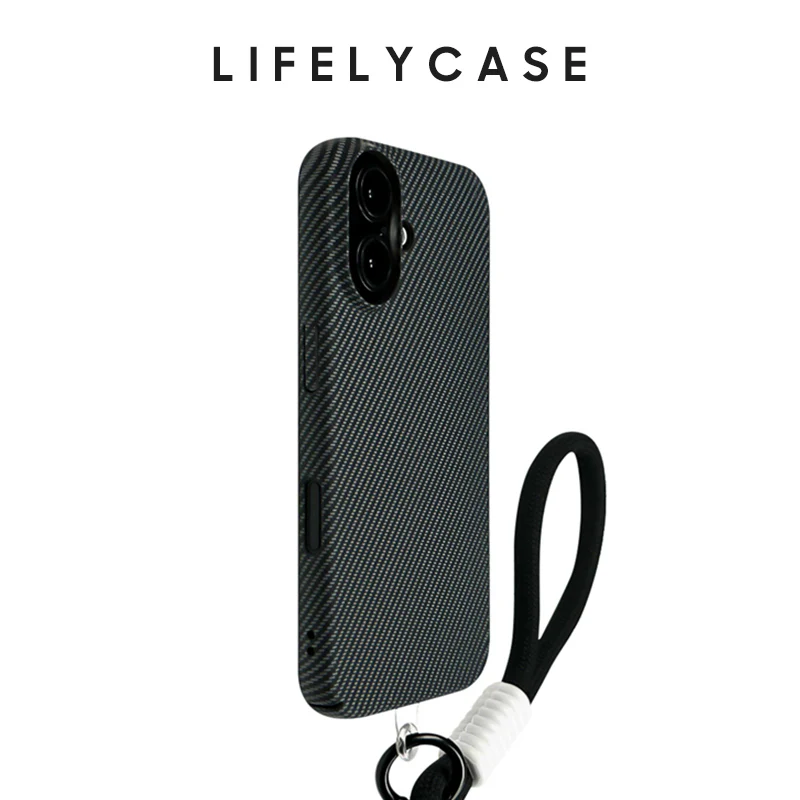 iPhone Lanyard Series | Carbon Fiber Frosted Ultra-Thin Phone Case - Image 5