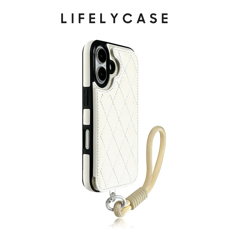 iPhone Lanyard Series | Card Holder Design Leather Phone Case - Image 5