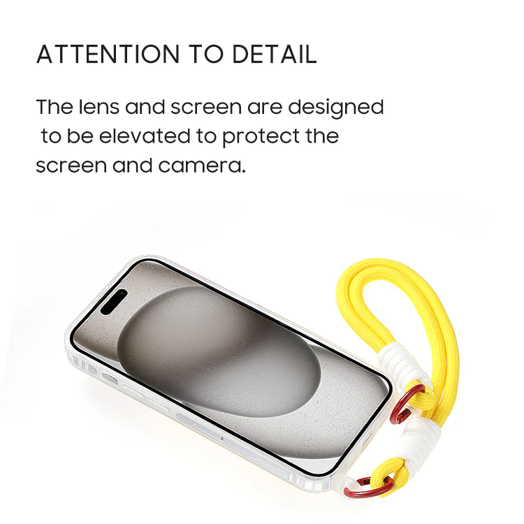 iPhone Lanyard Series | Cartoon Design Card Holder Phone Case Free Wallet - Image 4