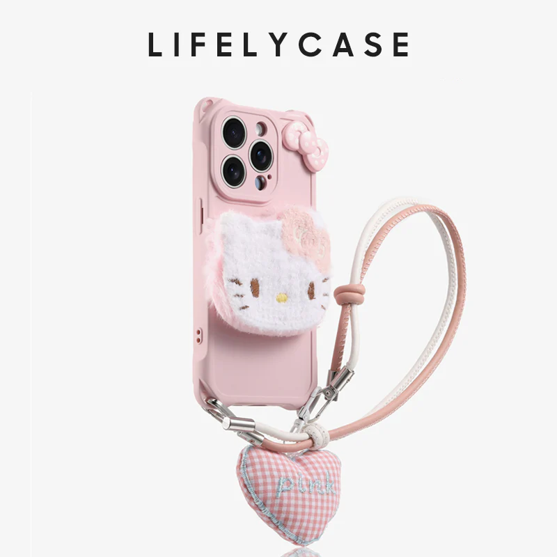 iPhone Lanyard Series | Liquid Silicone Cartoon Phone Case - Image 4