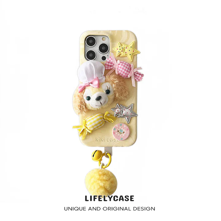 iPhone Lanyard Series | Disney CookieAnn Plush Phone Case