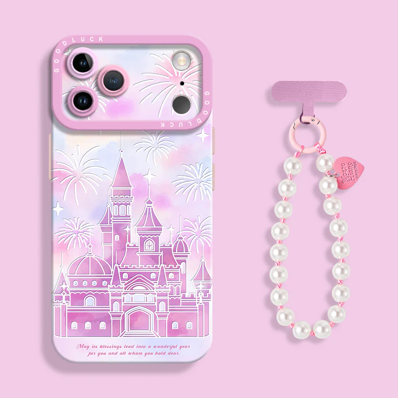 iPhone beads series | Cute Liquid Silicone Phone Case - Image 4