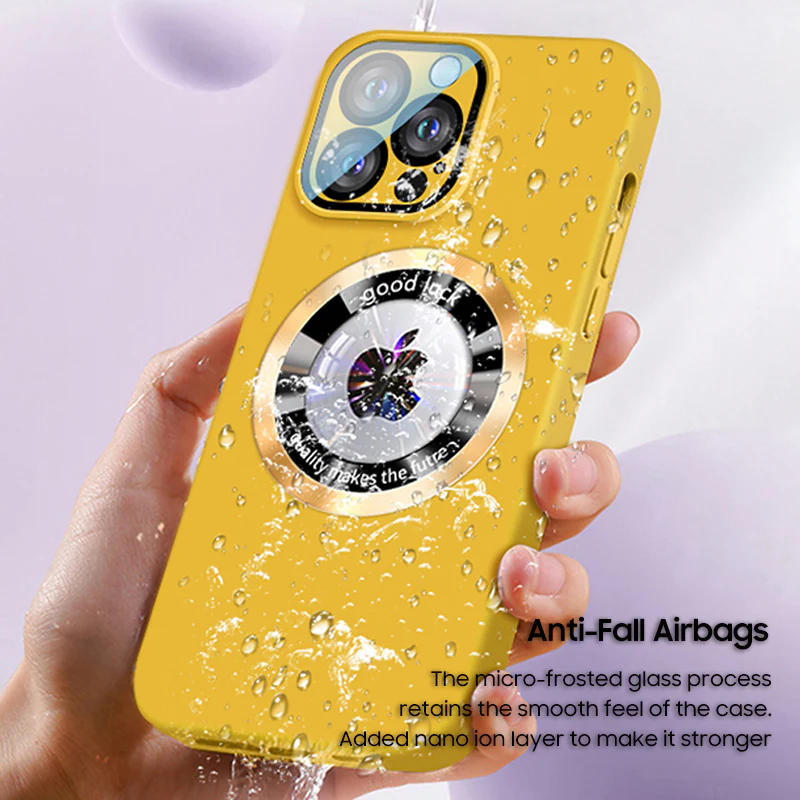 iPhone MagSafe Series | Slim Matte Cutout Logo Phone Case - Image 4
