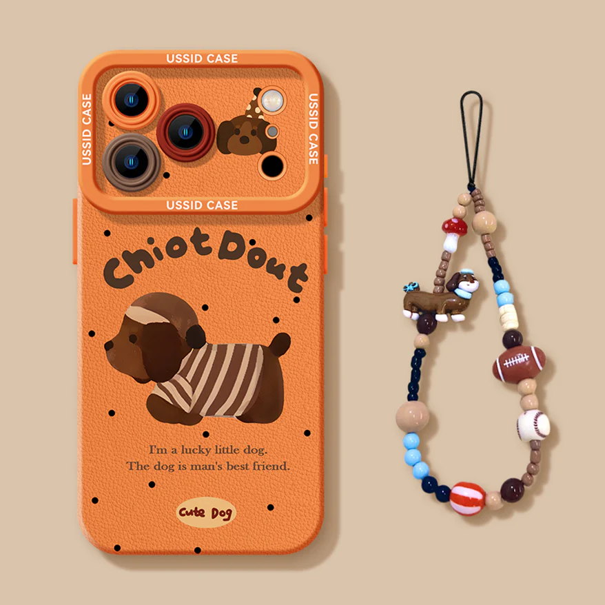 iPhone beads series | Dachshund Design Liquid Silicone Phone Case - Image 4