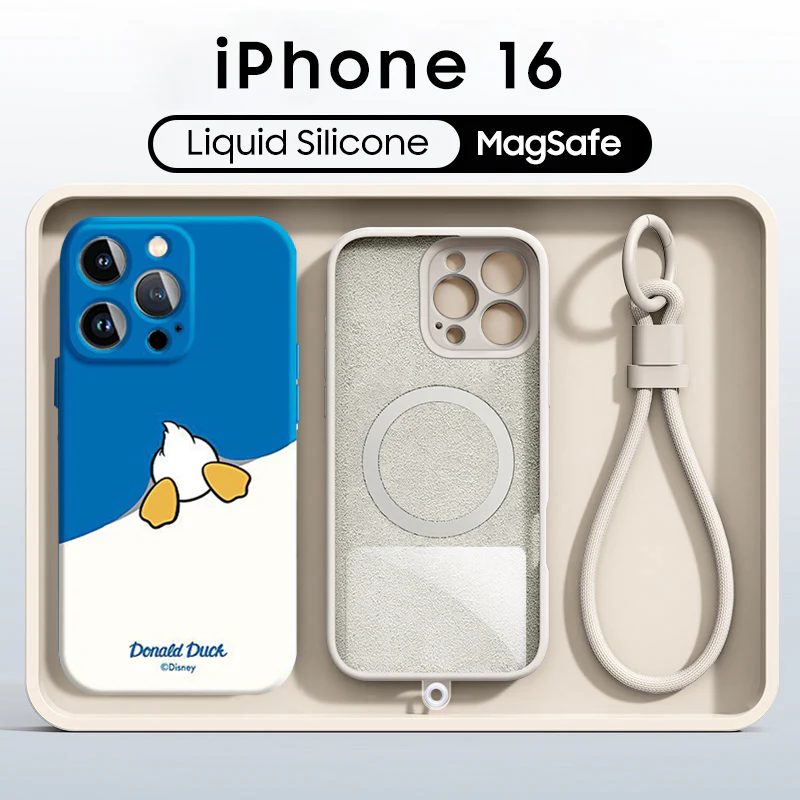 iPhone Lanyard Series | Disney Liquid Silicone MagSafe Phone Case - Image 6