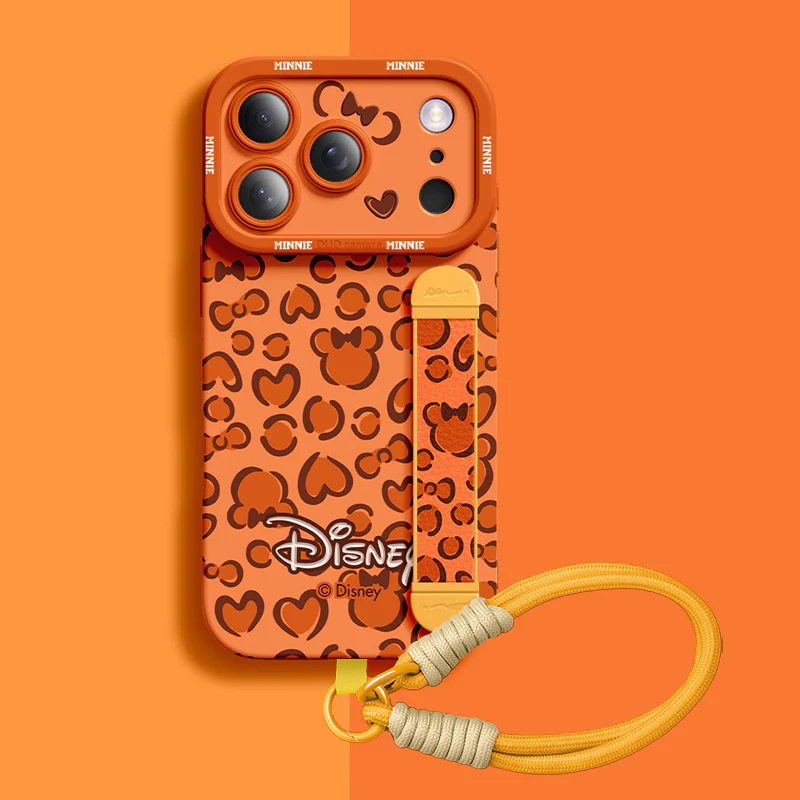 iPhone Wristband Series | Disney Cartoons Liquid Silicone Phone Case - Image 9