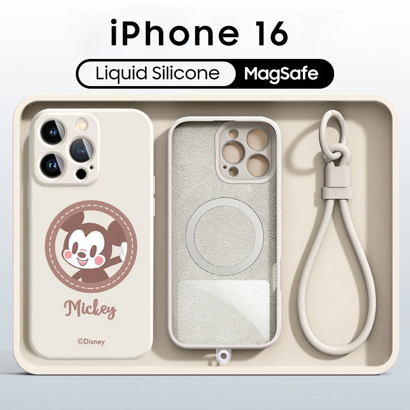 iPhone Lanyard Series | Disney Liquid Silicone MagSafe Phone Case - Image 6