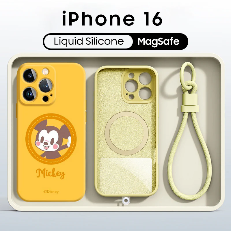 iPhone Lanyard Series | Disney Liquid Silicone MagSafe Phone Case - Image 8
