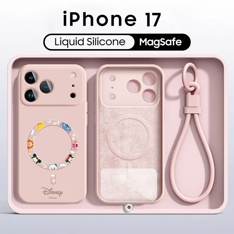 iPhone Lanyard Series | Disney Liquid Silicone MagSafe Phone Case - Image 5