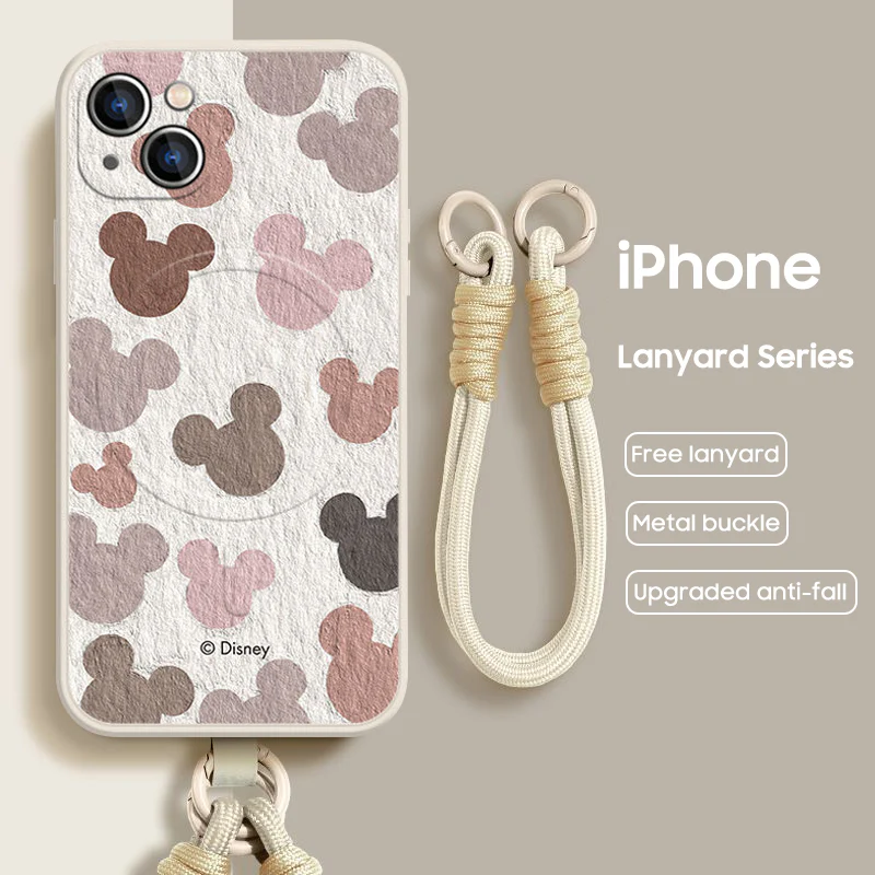 iPhone Lanyard Series | Disney Liquid Silicone MagSafe Phone Case - Image 5