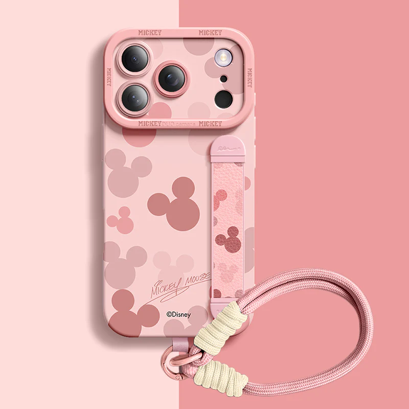iPhone Wristband Series | Disney Cartoons Liquid Silicone Phone Case - Image 9