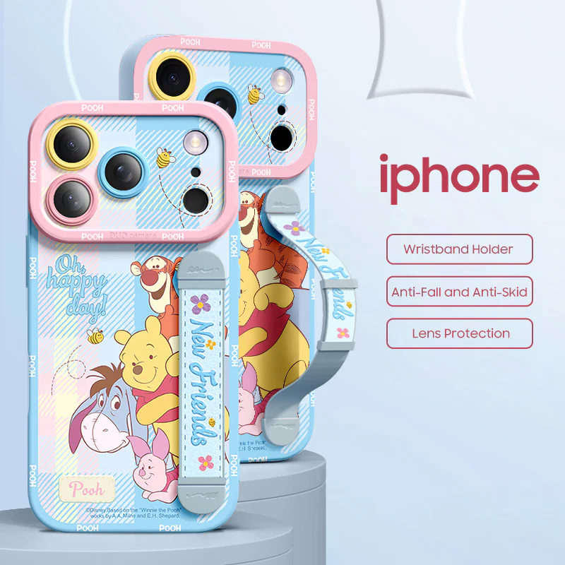 iPhone Wristband Series | Disney Co-Branded Liquid Silicone Phone Case - Image 3