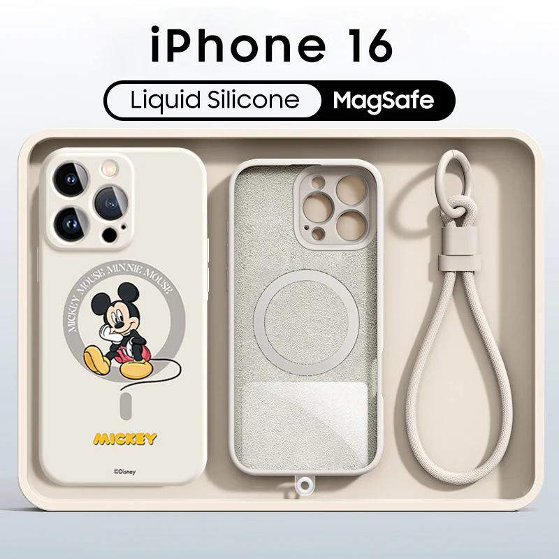 iPhone Lanyard Series | Disney Liquid Silicone MagSafe Phone Case - Image 6