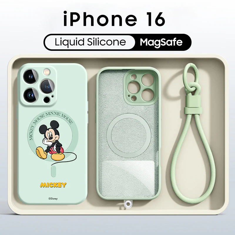 iPhone Lanyard Series | Disney Liquid Silicone MagSafe Phone Case - Image 9