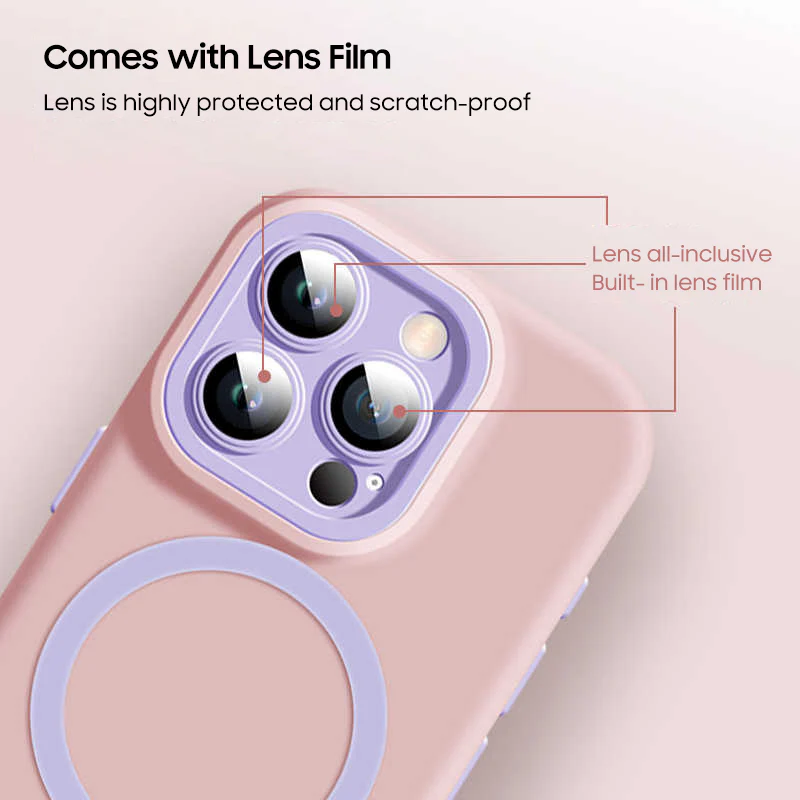 iPhone Lanyard Series | Dopamine Contrast Color Design Magsafe Phone Case - Image 6