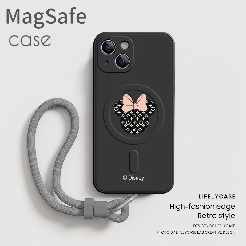 iPhone Lanyard Series | Disney Liquid Silicone MagSafe Phone Case - Image 4