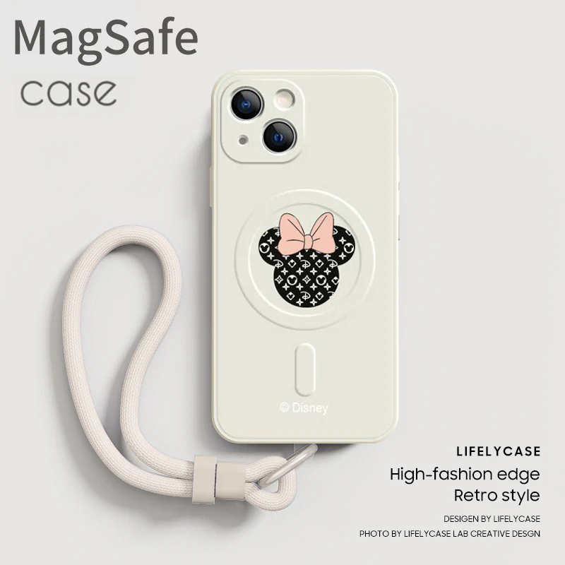 iPhone Lanyard Series | Disney Liquid Silicone MagSafe Phone Case - Image 5