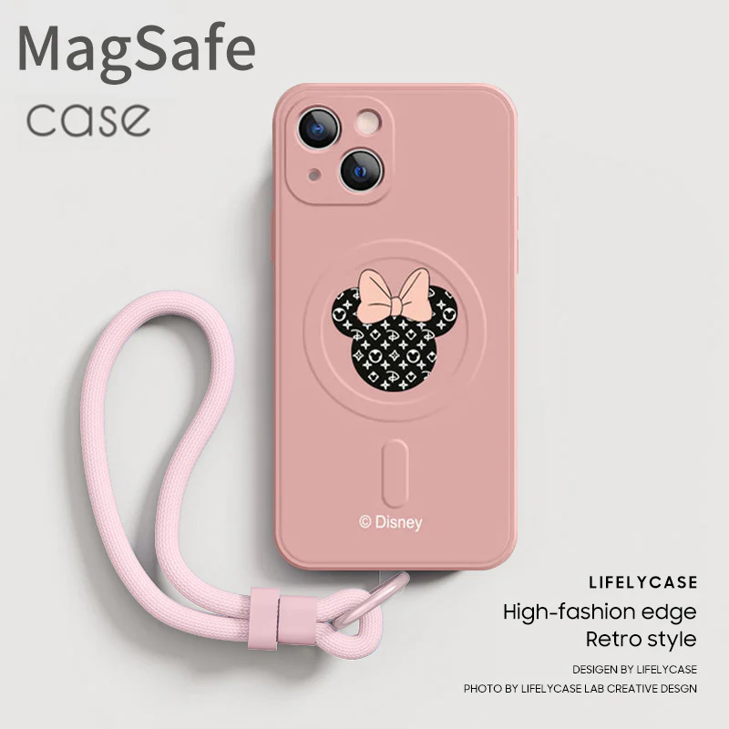 iPhone Lanyard Series | Disney Liquid Silicone MagSafe Phone Case - Image 6