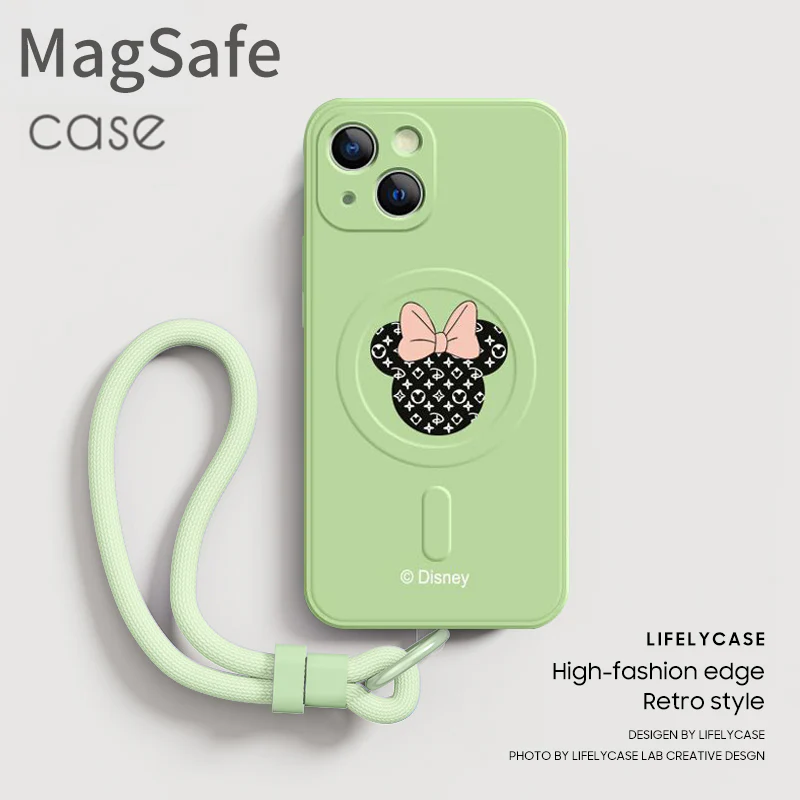iPhone Lanyard Series | Disney Liquid Silicone MagSafe Phone Case - Image 7