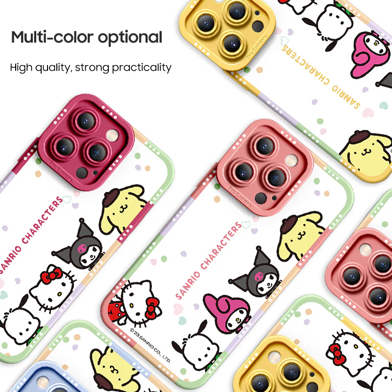 iPhone Lanyard Series | Fashion Cartoon Liquid Silicone Phone Case - Image 4