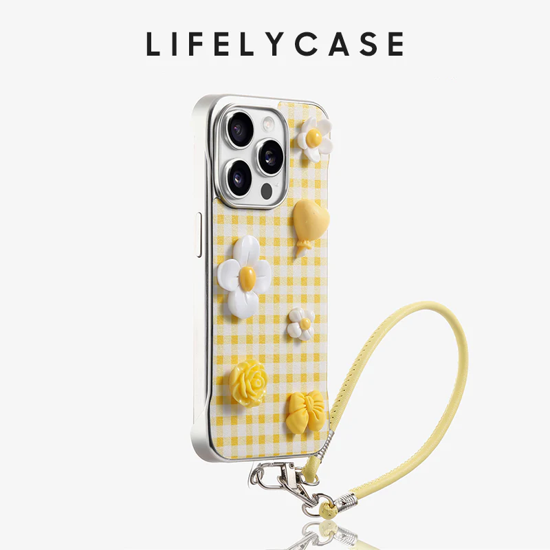 iPhone Lanyard Series | Liquid Silicone Cartoon Phone Case - Image 3