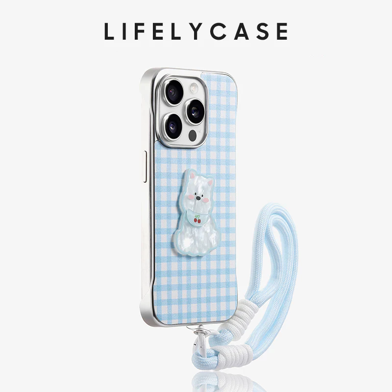 iPhone Lanyard Series | Liquid Silicone Cartoon Phone Case - Image 8