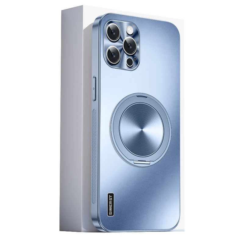 iPhone MagSafe Series | Swivel Stand Frosted Phone Case - Image 6