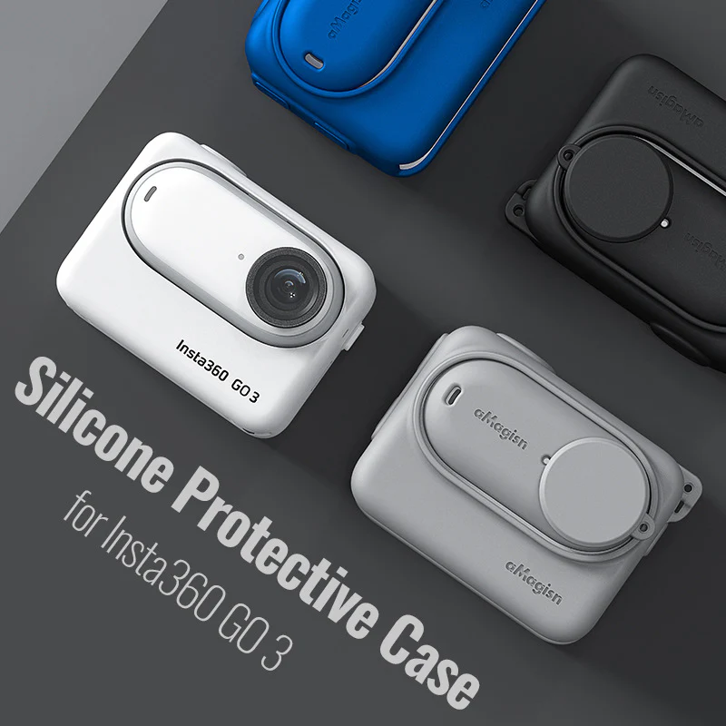 Insta360 Go3 Accessories | Silicone Protective Case (With Neck Lanyard) - Image 5