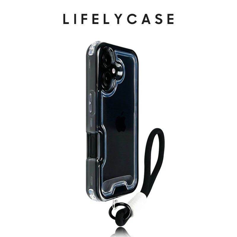 iPhone Lanyard Series | Gradient Design Silicone Phone Case - Image 3