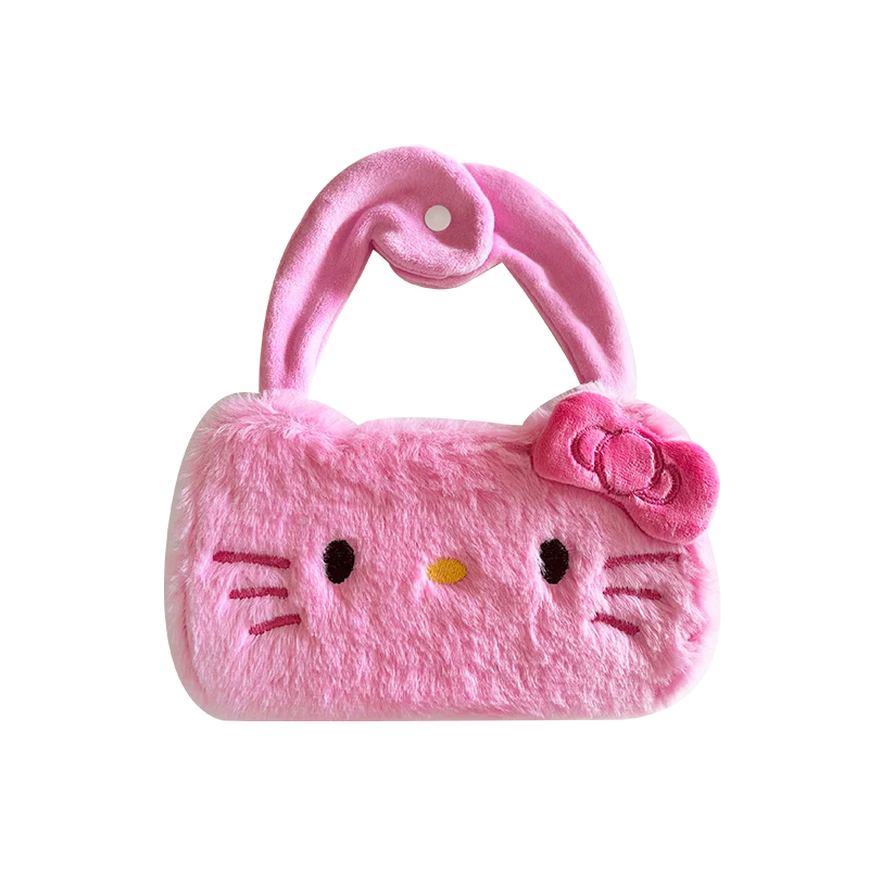 iPhone Lanyard Series | Hello Kitty Flip Plush Phone Case - Image 6