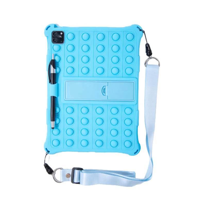 iPad | Soft Silicone Stand Case[Free Apple Pencil And Lanyard] - Image 4
