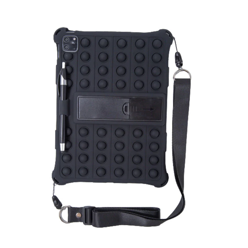 iPad | Soft Silicone Stand Case[Free Apple Pencil And Lanyard] - Image 5