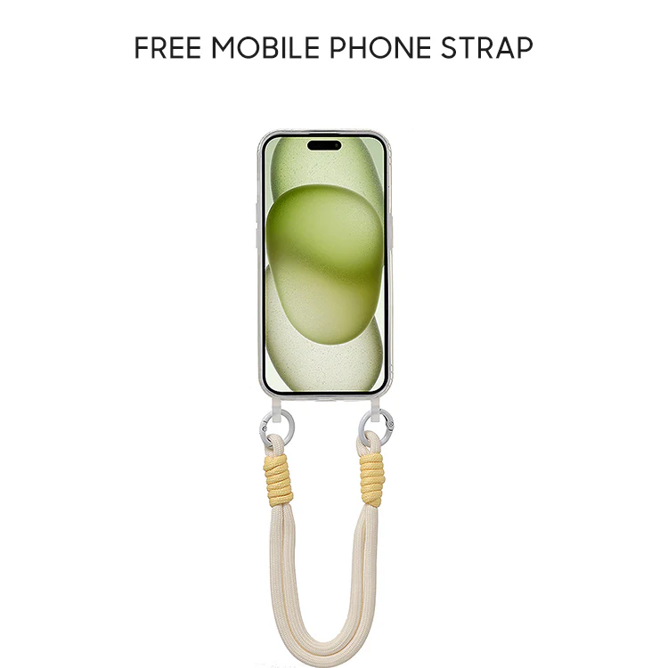 iPhone Lanyard Series | Cartoon Design Card Holder Phone Case - Image 4