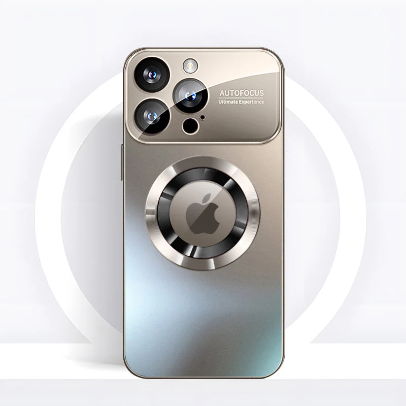 iPhone MagSafe Series | Frosted Glass Phone Case with Large Window - Image 5