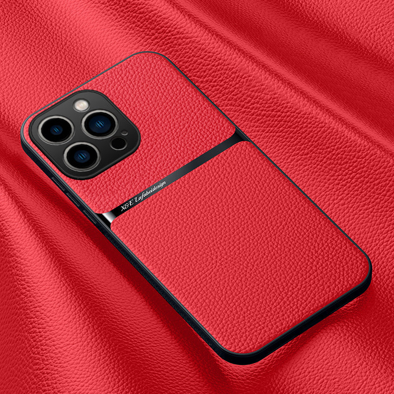 iPhone Series | Skin-Feel Leather Phone Case - Image 10