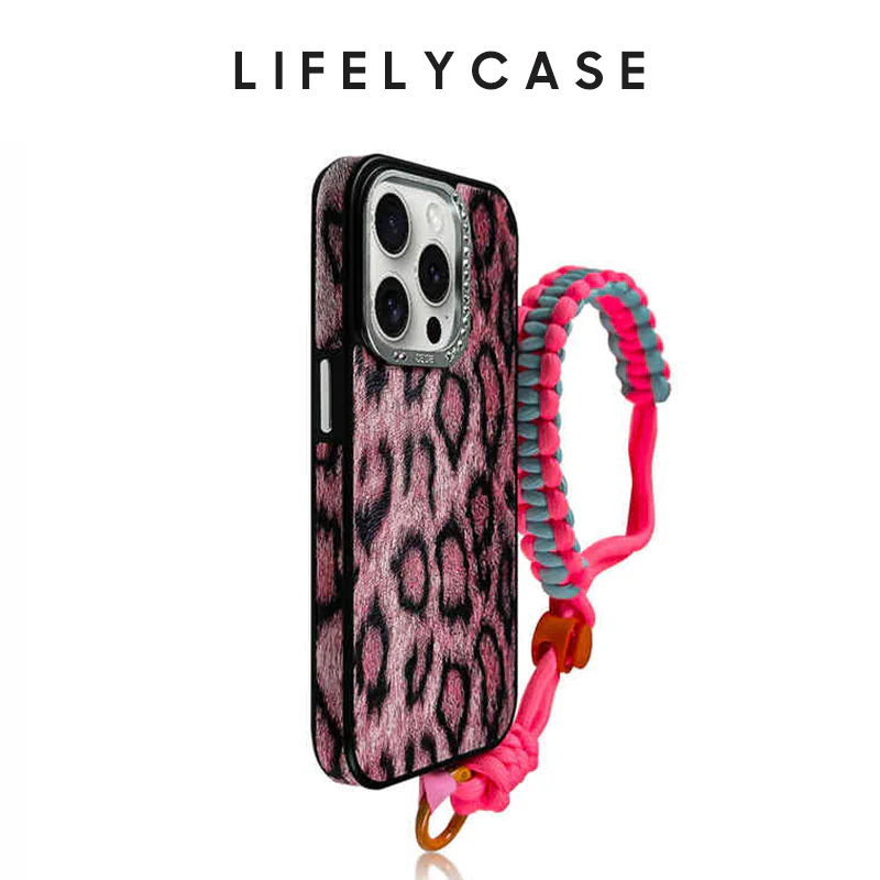 iPhone Lanyard Series | Fashion Leopard Print Phone Case - Image 5