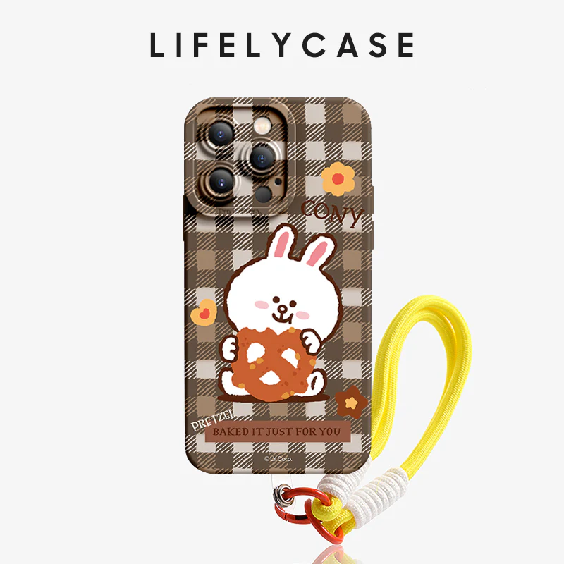 iPhone Lanyard Series | LINE FRIENDS Co-Branded Cartoon Phone Case - Image 9