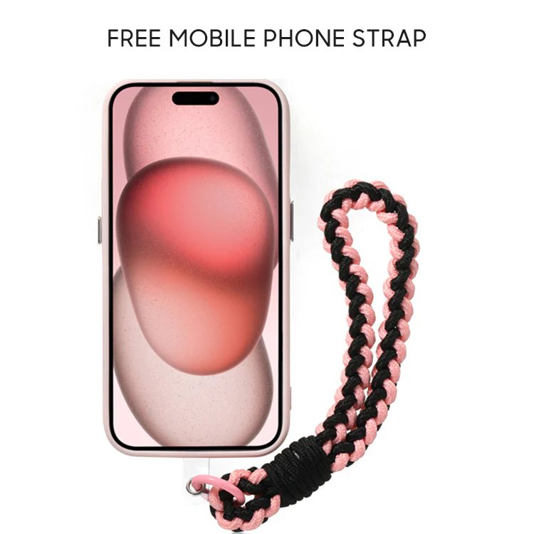 iPhone Lanyard Series | Liquid Silicone Mirror Phone Case - Image 4