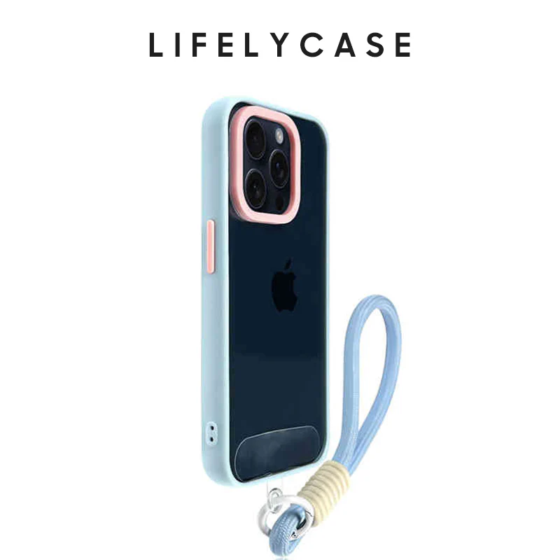 iPhone Lanyard Series | Liquid Silicone Simple Phone Case - Image 3