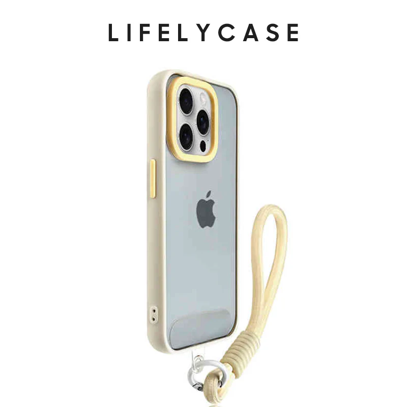 iPhone Lanyard Series | Liquid Silicone Simple Phone Case - Image 4