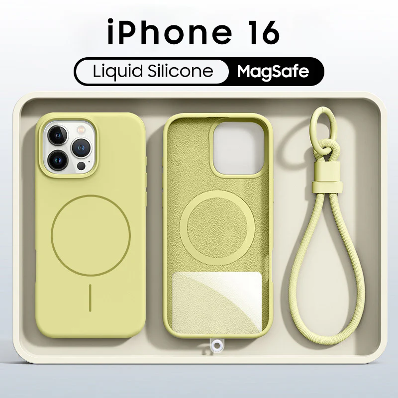 iPhone Lanyard Series | Liquid Silicone Phone Case Supports MagSafe - Image 8